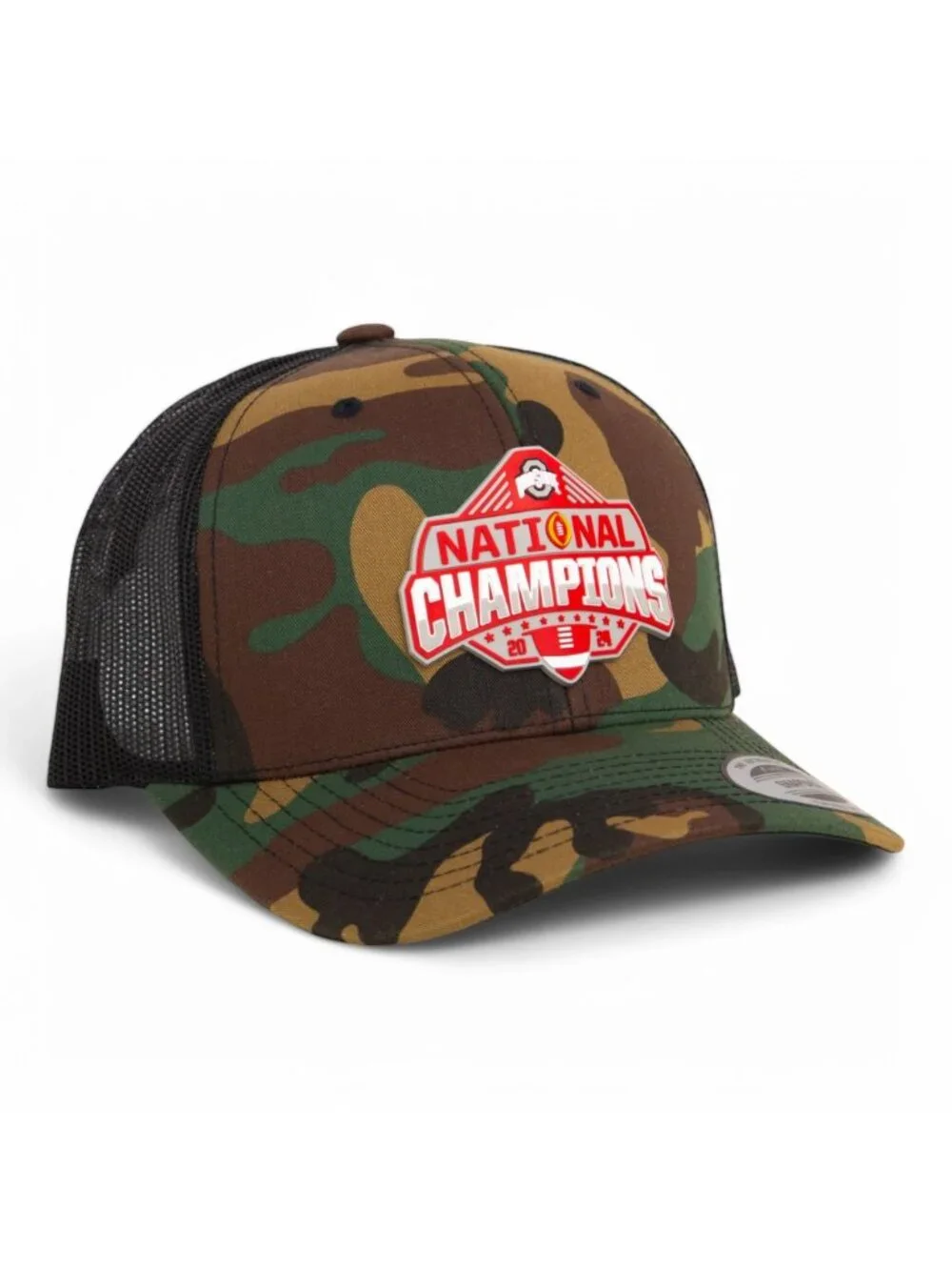 Ohio State Buckeyes 2024 CFP National Champions YP Classic Snapback Trucker Hat